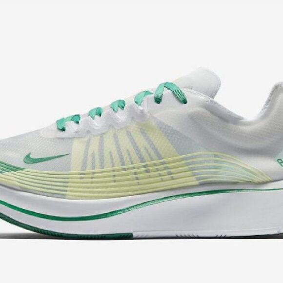 NIKE ZOOM Fly SP NIKELAB" HONG KONG" 2018 SIZE 7 US 40 EUR 8.5 Wmns AJ9282-101 - Picture 4 of 15